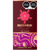 Barra Chocolate Mente Cacao Amargo 90% Cacao 85g
