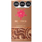 Barra Chocolate Mente Cacao Semiamargo 70% Cacao con Almendra 85g