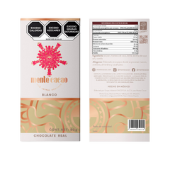 Mente Cocoa White Chocolate Bar 32% Cocoa 85g