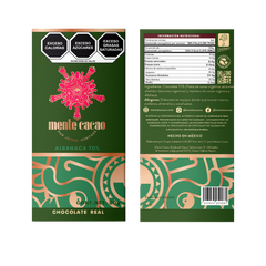 Mente Semi-Sweet Cocoa Chocolate Bar 70% Cocoa with Basil 85g