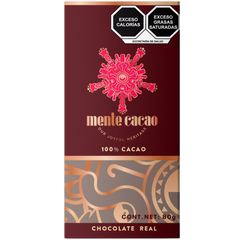 Mind Chocolate Bar Bitter Cocoa 100% Cocoa 85g